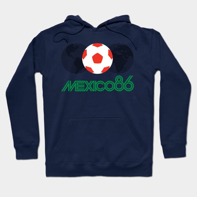 Mexico 86 Hoodie by Confusion101